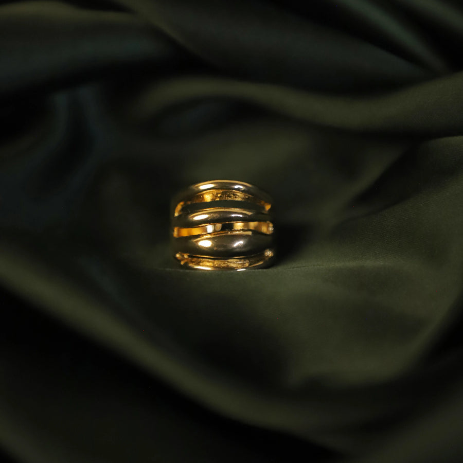 Twisted Rope Stainless Steel Ring