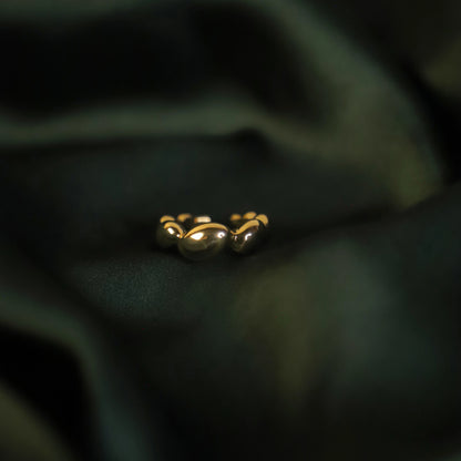Crystal Halo Pure Metal Ring